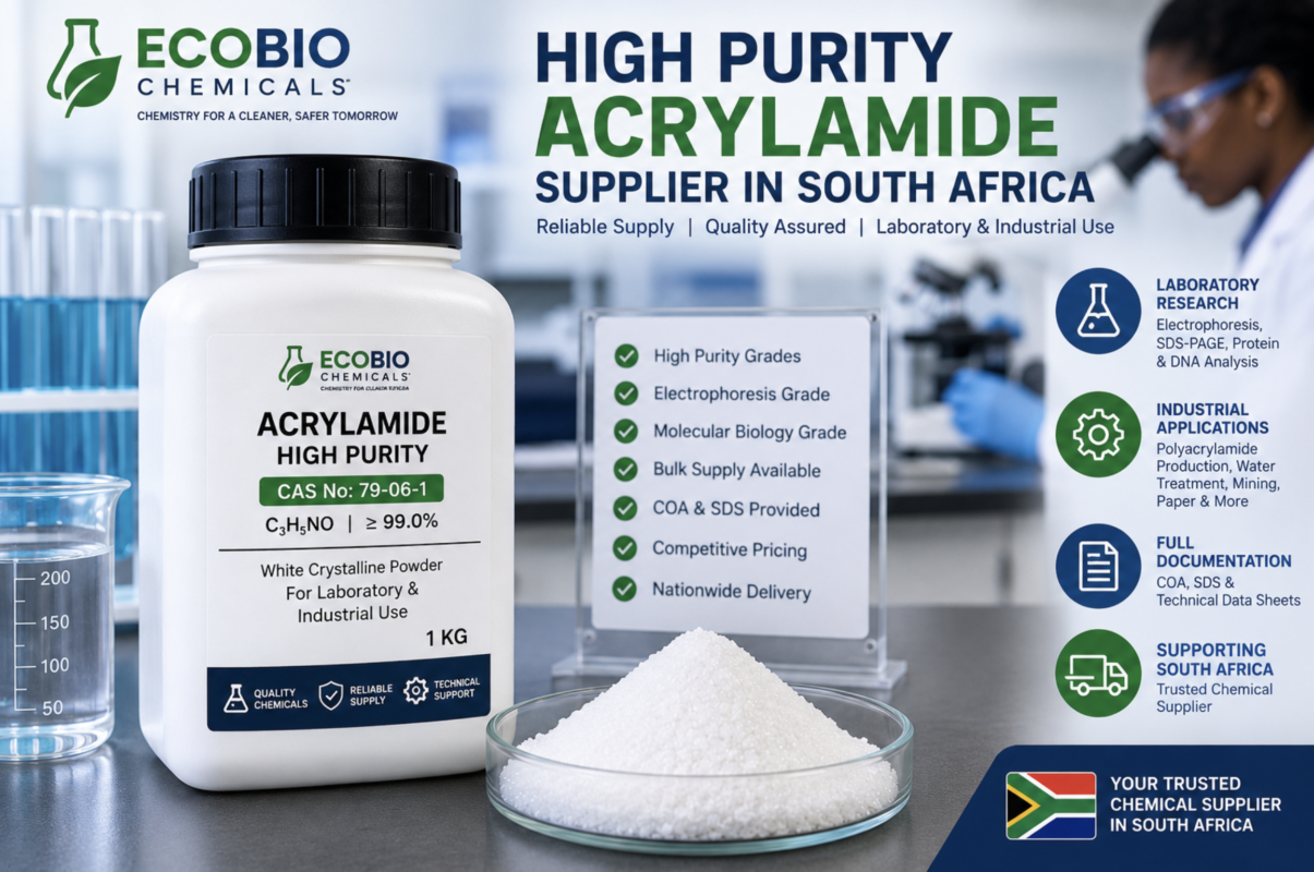 high purity acrylamide supplier South Africa